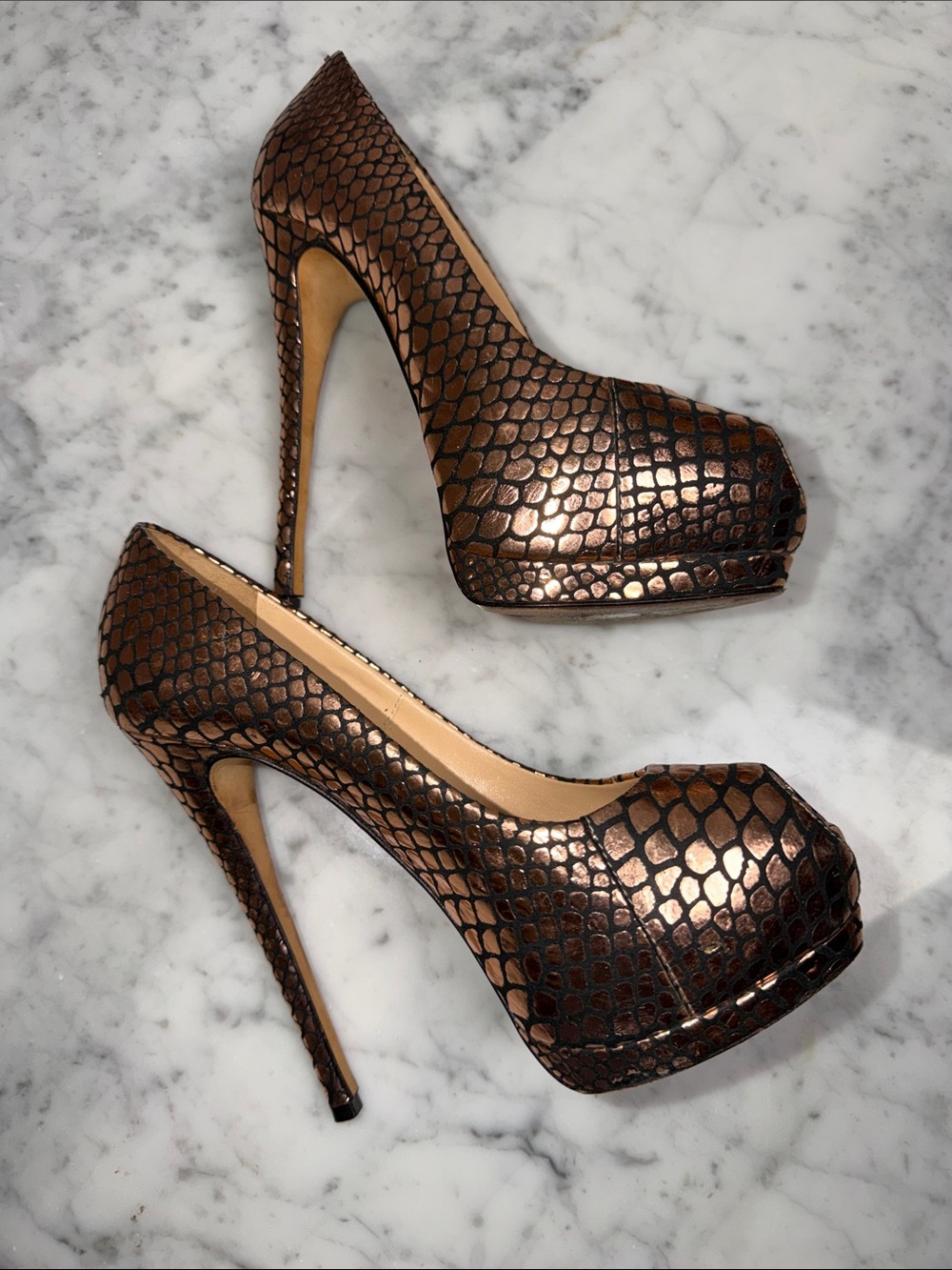GIUSEPPE ZANOTTI Design heels shoes Size 7